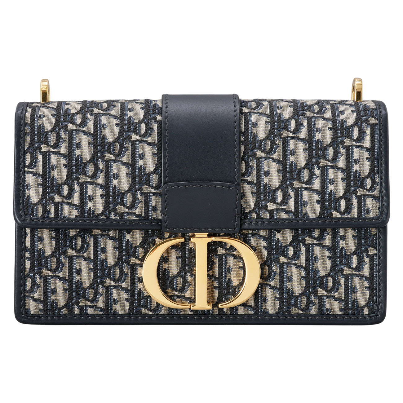 CHRISTIAN DIOR(USED)디올 오블리크 30 몽테인 체인 숄더백